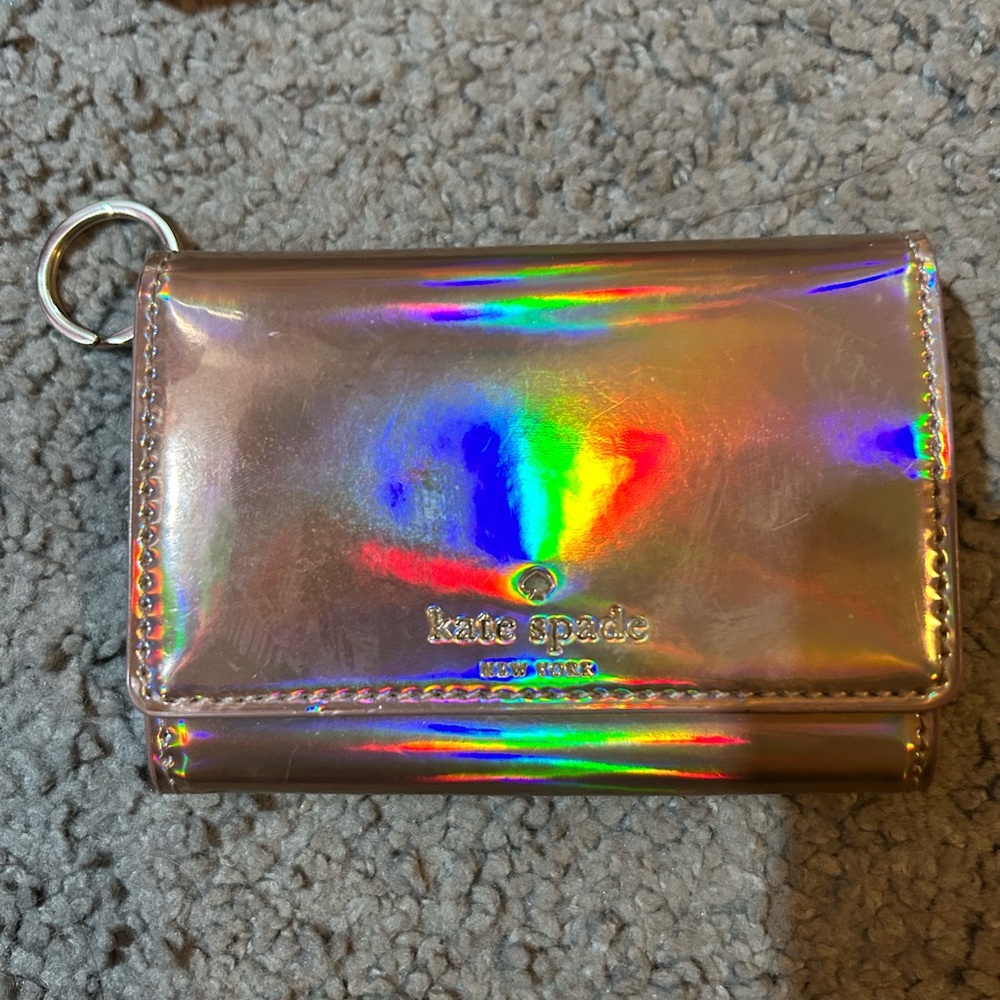 Kate Spade Iridescent Card Holder